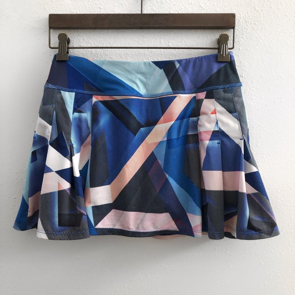 ATHLETA‎ Electric Geo Sport Skort Size Small